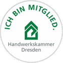 Ich bin Mitglied der Handwerkskammer Dresden